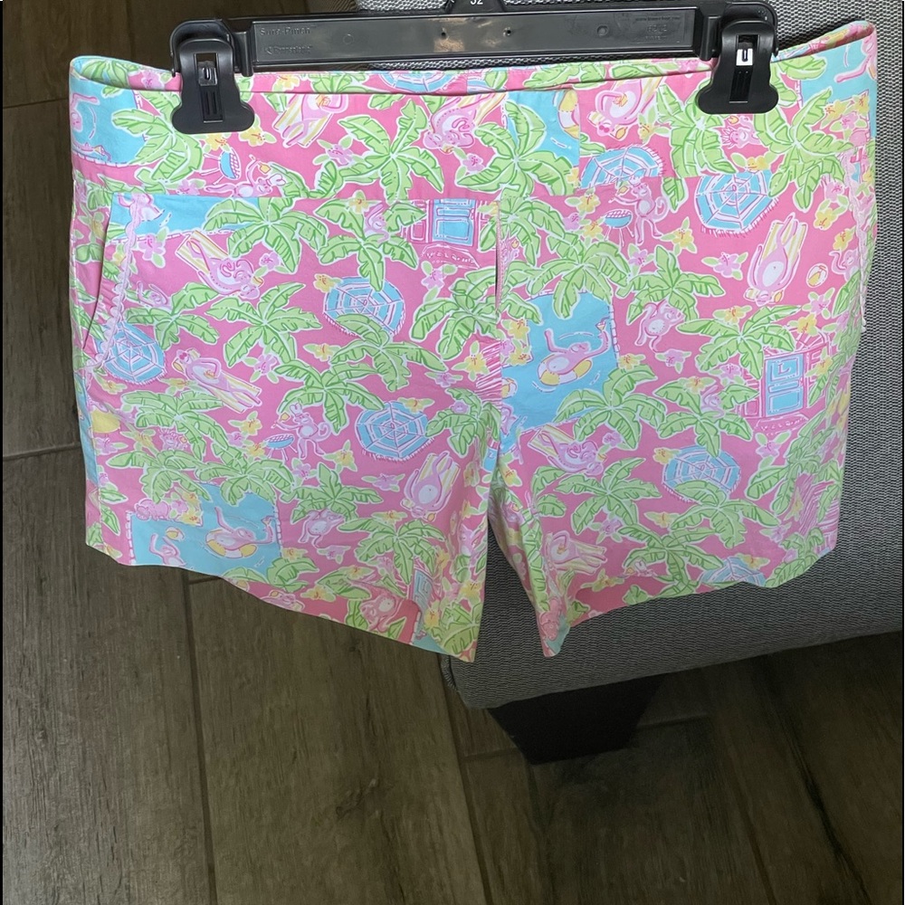 Lilly Pulitzer vintage pattern shorts